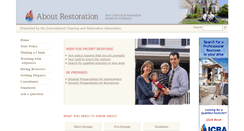 Desktop Screenshot of aboutrestoration.com